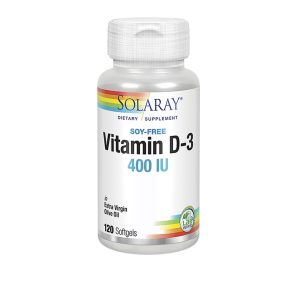 Vitamina D3 400UI, 120 perles